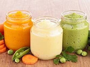 Compotas y snacks para bebé