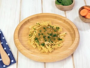 Pastita con espinacas