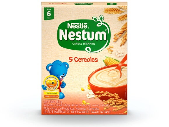 NESTUM ® 5 Cereales Cereal Infantil Caja 350g NESTUM ® 5 Cereales Cereal Infantil Caja 350g
