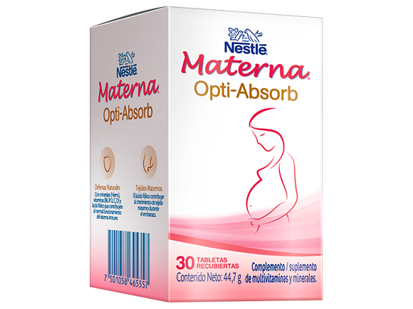 Materna Optiabsorb Tabletas Nesté Materna Optiabsorb Tabletas Nesté