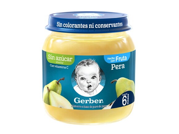 Puré GERBER® Compota de Pera