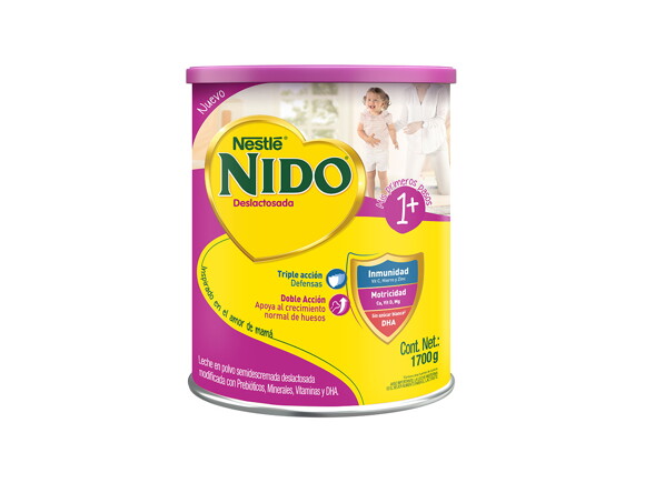NIDO® Crecimiento Bajo en Lactosa 1700g