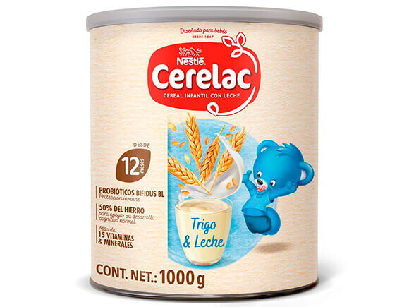 Cerelac® Trigo y leche 1KG
