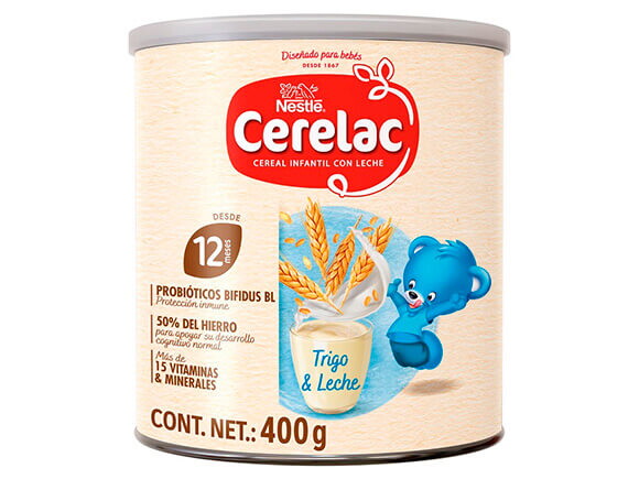 Cerelac® Trigo y leche 400G