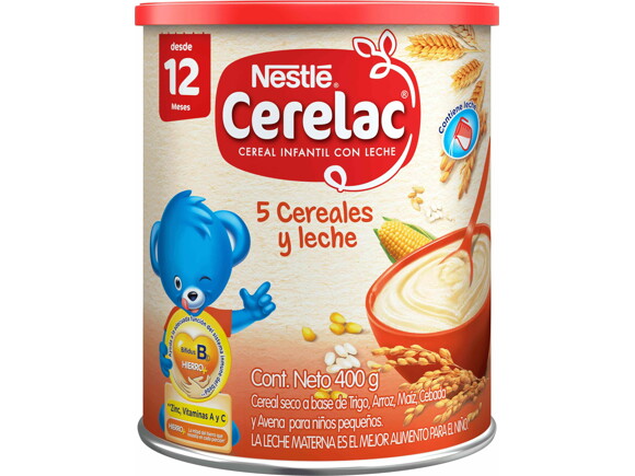 Lata Nestlé® CERELAC® 5 Cereales
