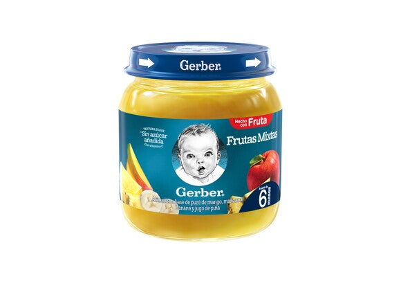 Puré GERBER® Compota de Frutas Mixtas