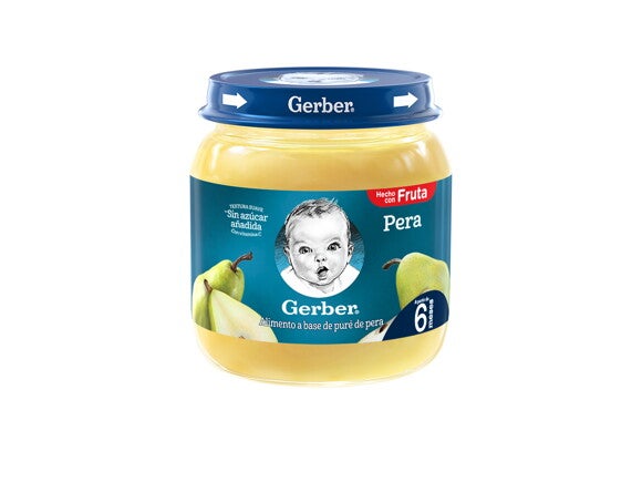 Puré GERBER® Compota de Pera Puré GERBER® Compota de Pera