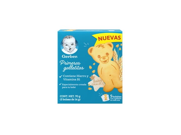 GERBER Primeras Galletitas GERBER Primeras Galletitas