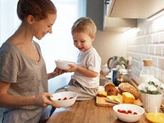 Alimentos energéticos para tus hijos