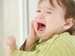 Cólicos en los bebés sanos