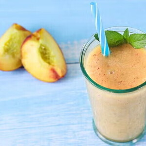 Batido de durazno Batido de durazno