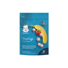 GERBER NutriPuffs Banana y Frutilla Snack Infantil 42g GERBER NutriPuffs Banana y Frutilla Snack Infantil 42g