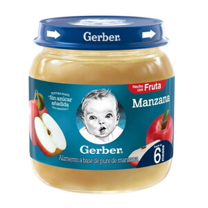 Puré GERBER® Manzana 113g Puré GERBER® Manzana 113g