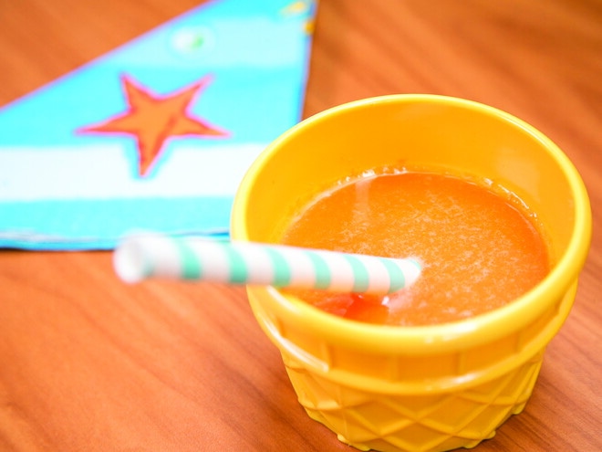 Batido de naranja y Zanahoria