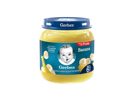 Puré GERBER® de Banano Puré GERBER® de Banano