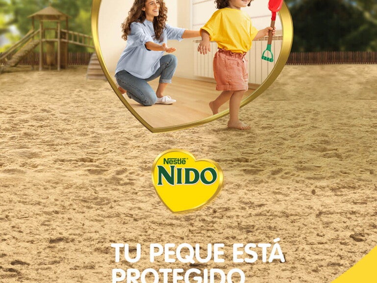 Con NIDO® tu peque está protegido donde sea