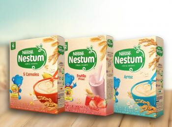 Cajas de cereal Nestum