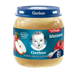 Puré de fruta Gerber